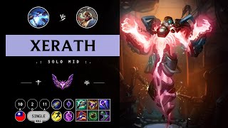 Xerath Mid vs Corki  TW Master Patch 1410 [upl. by Marder]