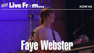 Faye Webster KCRW Live From HQ [upl. by Noryb]