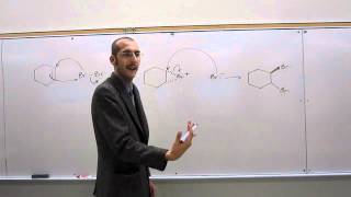 Bromination of an Alkene  Electrophilic Addition 001 [upl. by Leo261]