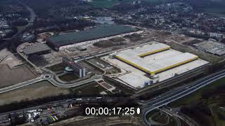 DHL Hub Gebäudekomplexes in Bochum im Bundesland NordrheinWestfalen Deutschland [upl. by Sevy]