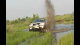 Subaru Forester off road small Siberian river [upl. by Veradi]