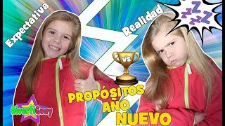 EXPECTATIVA vs REALIDAD Propósitos de Año Nuevo  DivertiGuay [upl. by Lemor719]