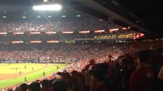 Braves Tomahawk Chop 2013 NLDS [upl. by Reinnej]