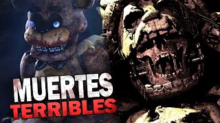 FNAF PEORES MUERTES de los JUEGOS  Five Nights at Freddys  Halloween 2024 [upl. by Wallford266]