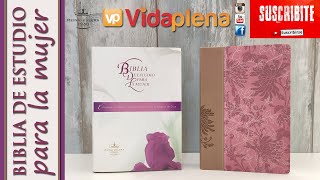 Biblia de Estudio para la Mujer Reina Valera 60  La Biblia mas completa de Estudio para la mujer [upl. by Gehlbach]