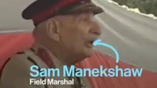 Watch Interview of Late Field Marshal Sam Manekshaw on his 105th birth anniversary [upl. by Filmore]