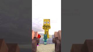 A Great Sacrifice 😔🥀  Baby zombie minecraft animations [upl. by Strohbehn]