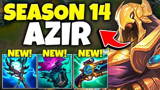 SEASON 14 AZIR IS HERE NEW MAP AND NEW ITEMS [upl. by Sheilah17]