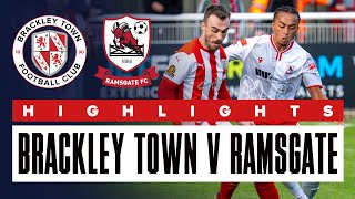 HIGHLIGHTS Brackley Town 41 Ramsgate  Emirates FA Cup [upl. by Tessi507]