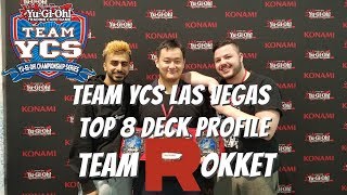 Yugioh Team YCS Las Vegas Top 8 Deck Profile amp COMBO Tutorial  Team Rokket [upl. by Ayokal]