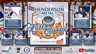 Brad Gushue vs Mike McEwen  QUARTERS  Henderson Metal Fall Classic B [upl. by Sinnylg892]