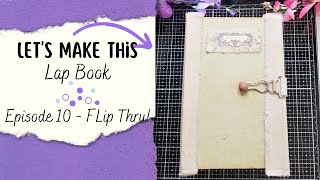 SOLD Lapbook  Episode 10Final Flip Thru  junkjournal lapbook craftydragoncreations [upl. by Arni]