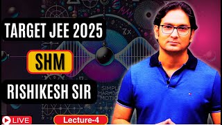 SHM  JEE  TARGET2025  LECTURE 04  By Rishikesh Sir [upl. by Eelrac]