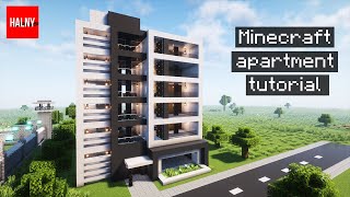 How to build an apartment building in Minecraft [upl. by Moreta826]