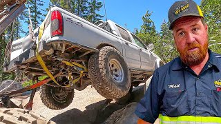 Oh Man This is A Bad Idea Rubicon Trail Rescue [upl. by Dnalwor55]