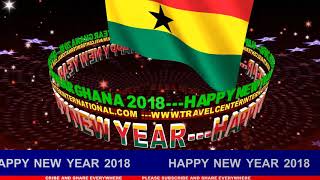 Happy new year Ghana 2018 [upl. by Daveda]