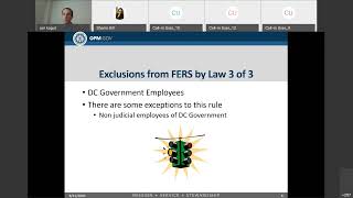 Federal Employees Retirement System FERS Overview  2020 OPM Virtual Benefits Training Event [upl. by Deth]