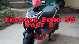 Lexmoto Echo 50 poor start and running issues fixed🙂 [upl. by Lindsey]