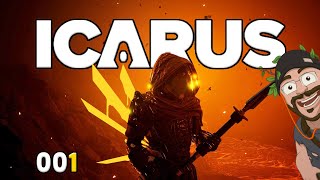 ICARUS 001 Lets Play deutsch german gameplay [upl. by Llenehc]