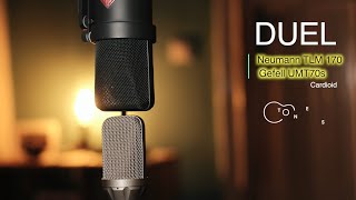 Neumann TLM 170 vs Gefell UMT70s in Cardioid  Microphone Duels [upl. by Dnanidref]