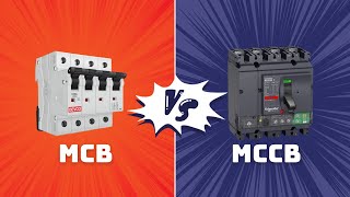 What is the difference between MCB Vs MCCB  electrology explained [upl. by Asaret]