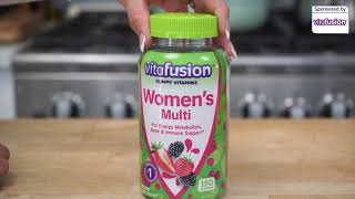 REVIEW vitafusion Womens Multivitamin Gummies [upl. by Eerehc551]