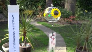 Japanese wind chime furin sunflowers [upl. by Knowle323]