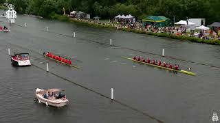 Mens Rowing  Syracuse vs Oxford Brookes A Temple Challenge Cup Final [upl. by Merle]