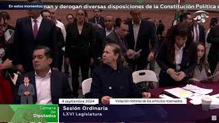 EN VIVO  Continuación de la Sesión Ordinaria del 3 de septiembre de 2024 [upl. by Seldon]