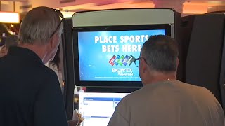 Suncoast Hotel amp Casino unveils new sportsbook as 2024 NFL season begins [upl. by Htenywg]