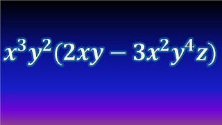 Multiplicación de monomio por polinomio producto [upl. by Anitroc]