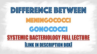 Difference between Meningococci and gonococci with trick [upl. by Nhojleahcim320]