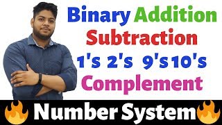 Binary Addition Subtraction Multiplication 1s 2s 9s 10s complementBinary Number System Conversion [upl. by Leigh957]