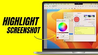 How to Highlight Screenshots in Mac [upl. by Neliac895]