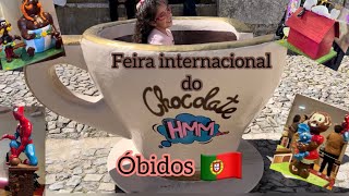 Feira internacional do chocolate  Óbidos 🇵🇹 [upl. by Notneuq]