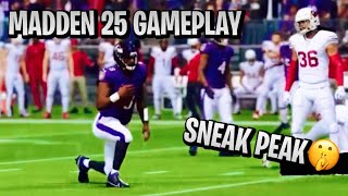 MADDEN 25 NEW PHYSICS  LAMAR JACKSON GAMEPLAY [upl. by Reyna]