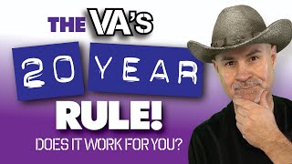 Breaking Down the VA 20 Year Rule Expert Advice for Veterans [upl. by Saimon]