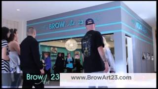 Brow Art 23  The Professionals of Eyebrow Threading [upl. by Tinaret]