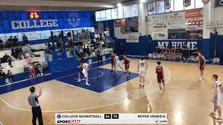 U17 ecc College Basketball vs Reyer Venezia  18022024 [upl. by Ursulette415]