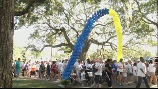 Buddy Walk returns to Forsyth Park after 2 years virtual [upl. by Attem701]