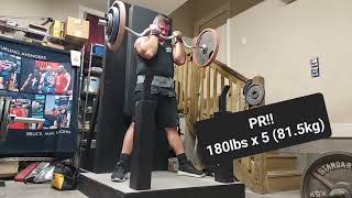 Lifetime PR 180x5 815kg thankful strictcurl [upl. by Compton923]