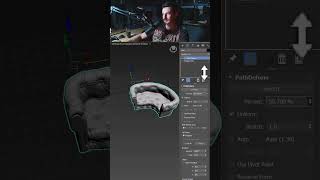 3Ds MAX А вы знали Path Deform за 1 минуту 3dsmax 3dmodeling [upl. by Halford]
