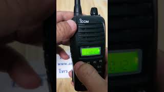 วิธีบันทึกช่อง icom ic V82 กดจากเครื่อง [upl. by Souza]