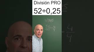 HACER DIVISIONES CON DECIMALES Tremendo Truco Matemáticas Básicas [upl. by Takashi]