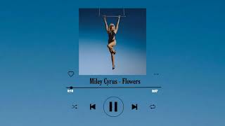 Miley Cyrus  Flowers  Clean Acapella [upl. by Bakerman]