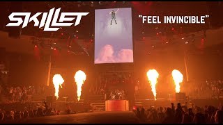 SKILLET  quotFEEL INVINCIBLEquot LIVE AT WINTER JAM 2018  MattSkilletGuy [upl. by Yand]