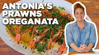 Antonia Lofasos Prawns Oreganata  Feast of the Seven Fishes  Food Network [upl. by Kenti434]