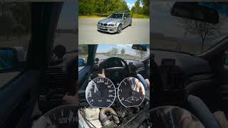 370 HP BMW E46 320D M57 SWAP  MODIFIED  Acceleration  Very Fast DİESEL POWER [upl. by Aicillyhp]