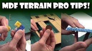 10 MDF Terrain Pro Tips [upl. by Hamlet]