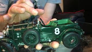 Bentley Blower 45litre le mans 1930 in 118scale from Minichamps [upl. by Ynner564]